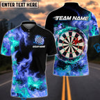 BlueJose Darts Double Fire Personalized Name, Team Name Shirt (4 colors)