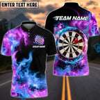BlueJose Darts Double Fire Personalized Name, Team Name Shirt (4 colors)
