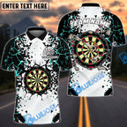 BlueJose Darts Shattering Break Wall Personalized Name, Team Name Shirt (4 Colors)