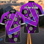 BlueJose Darts V For Victory Personalized Name, Team Name Shirt (4 Colors)
