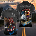 BlueJose Darts Home Of Free Eagle Flag Patriot Customized Name, Team Name 3D Shirt (4 Colors)