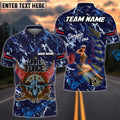 BlueJose Darts Dart Force Army Customized Name, Team Name 3D Shirt (4 Colors)