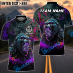 BlueJose Darts Raging Gorilla Customized Name, Team Name 3D Shirt (4 Colors)