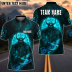 BlueJose Darts Viking Fire Warrior Customized Name, Team Name 3D Shirt (4 Colors)