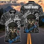 BlueJose Darts Graffiti By The Order Of Peaky B Personalized Name, Team Name Unisex Shirt (4 Colors)