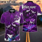 BlueJose Darts Bull Grunge Power Multicolor Options Personalized Name Shirt (4 Colors)