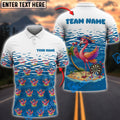BlueJose Darts Cute Flamingo Summer Vibe Personalized Name Shirt