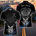 BlueJose Darts Elite Golden Shield Personalized Name, Team Name Unisex Shirt (6 Colors)