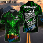 BlueJose Darts Beer Dragon With Dartboard Design Personalized Name, Team Name Unisex Shirt (4 Colors)