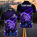 BlueJose Darts Thunder Ice Power Personalized Name, Team Name Unisex Shirt (4 Colors)