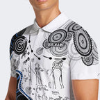 BlueJose Design Aboriginal Art Darts Personalized Name, Team Name Unisex Shirt