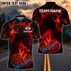 BlueJose Darts Lightning Eagle Triple Arrow Dartboard Design Personalized Name, Team Name Unisex Shirt (4 Colors)