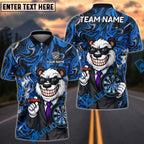 BlueJose Darts Cool Panda Suit Dartboard Design Personalized Name, Team Name Unisex Shirt (4 Colors)