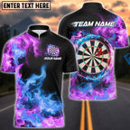BlueJose Darts Double Fire Personalized Name, Team Name Shirt (4 colors)