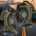 BlueJose Darts Maori Star Customized Name, Team Name 3D Shirt (4 Colors)