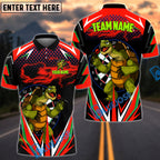 BlueJose Darts Lightning Turtle Customized Name, Team Name 3D Shirt (4 Colors)