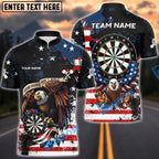 BlueJose Darts Fearless Target Personalized Name Shirt