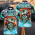 BlueJose Darts Graffiti Crazy Face Customized Name, Team Name 3D Shirt (4 Colors)
