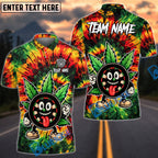 BlueJose Darts Tie-Dye Cartoon Design 2 Personalized Name Shirt