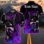 BlueJose Darts Savage Wolf Personalized Name, Team Name Shirt (4 Colors)