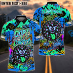 BlueJose Darts Funny Graffiti Oop! I Darted Multicolor Options Personalized Name Shirt (4 Colors)