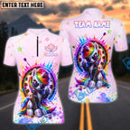BlueJose Darts Unicorn Rainbow Splash Cool Style Personalized Name Shirt