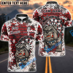 BlueJose Darts Bulldog Barricade Personalized Name, Team Name Shirt (4 Colors)