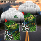 BlueJose Darts Alligator Customized Name, Team Name 3D Shirt (4 Colors)