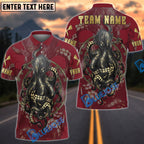 BlueJose Darts Dark Octopus Gold Rune Customized Name, Team Name 3D Shirt (4 Colors)