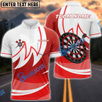BlueJose Darts Fire Modern Style Dartboard Multicolor Options Personalized Name Shirt (4 Colors)