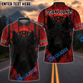 BlueJose Darts Wolf Dark Jungle Personalized Name, Team Name Shirt (4 Colors)