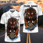 BlueJose Darts Tiger Dartboard Attack Personalized Name Shirt