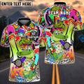 BlueJose Darts Crocodile Cartoon Personalized Name Shirt