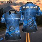 BlueJose Darts Lightning Glow Storm Personalized Name, Team Name Unisex Shirt (4 Colors)