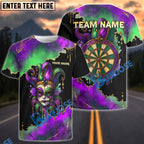 BlueJose Darts Mardi Gras Mask Personalized Name Shirt
