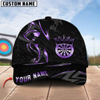 BlueJose Darts Crown Golden Luxury Pattern Personalized Name Cap (6 Colors)