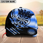 BlueJose Darts Golden Flame Pattern Personalized Name Cap (6 Colors)