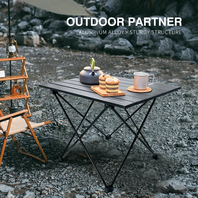Korea Sale Camping Table Portable Outdoor Aluminum Folding Camping Table Folding Tables Candy Light Color Desks Sl Size