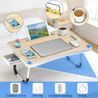 Computer folding table, office folding table, study folding table, dining folding table, multi-functional folding table, easy to