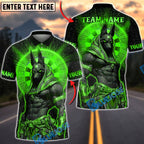 BlueJose Darts Anubis Egyptian Gold Mystic Design Multicolor Options Personalized Name Shirt (6 Colors)