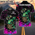BlueJose Darts Gothic Zombie Unicorn Personalized Name Shirt