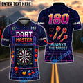 BlueJose Darts Retro Arcade Pixel Design Personalized Name Shirt