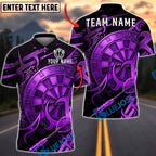 BlueJose Darts Dartboard Bullseye Elite Aim Personalized Name, Team Name Unisex Shirt (6 Colors)