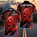 BlueJose Darts Dartboard Bullseye Elite Aim Personalized Name, Team Name Unisex Shirt (6 Colors)