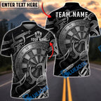 BlueJose Darts Dartboard Bullseye Elite Aim Personalized Name, Team Name Unisex Shirt (6 Colors)