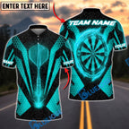 BlueJose Darts Neon Energy Personalized Name, Team Name Unisex Shirt (4 Colors)