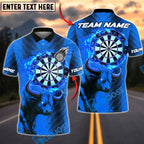 BlueJose Darts Inferno Bull Personalized Name, Team Name Unisex Shirt (4 Colors)