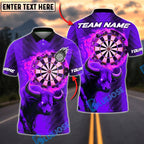 BlueJose Darts Inferno Bull Personalized Name, Team Name Unisex Shirt (4 Colors)