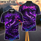 BlueJose Darts Hellfire Snake Cobra Personalized Name, Team Name Unisex Shirt (4 Colors)