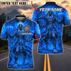 BlueJose Darts Dark Pharaoh Thunder Personalized Name, Team Name Unisex Shirt (4 Colors)